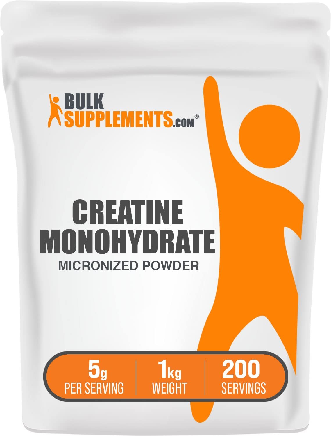 Version 1.0.0 BulkSupplements.com Creatine Monohydrate Powder - Image 1